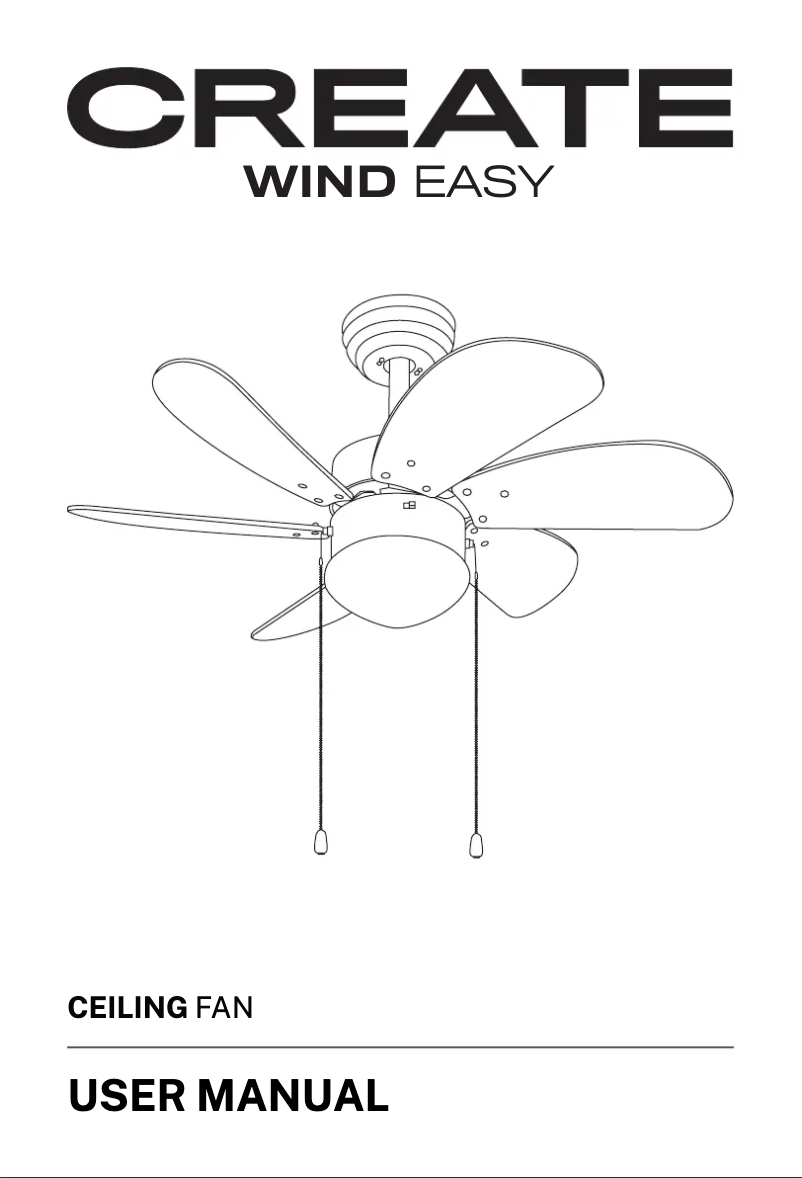 First page image of the manual for Wind Easy