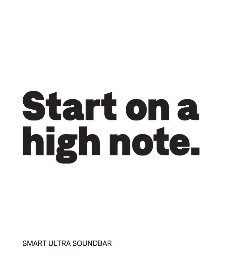 Page 1 of the manual Installation Guide Bose Smart Ultra Soundbar