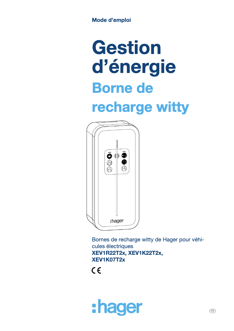 First page image of the manual for XEV1R22T2