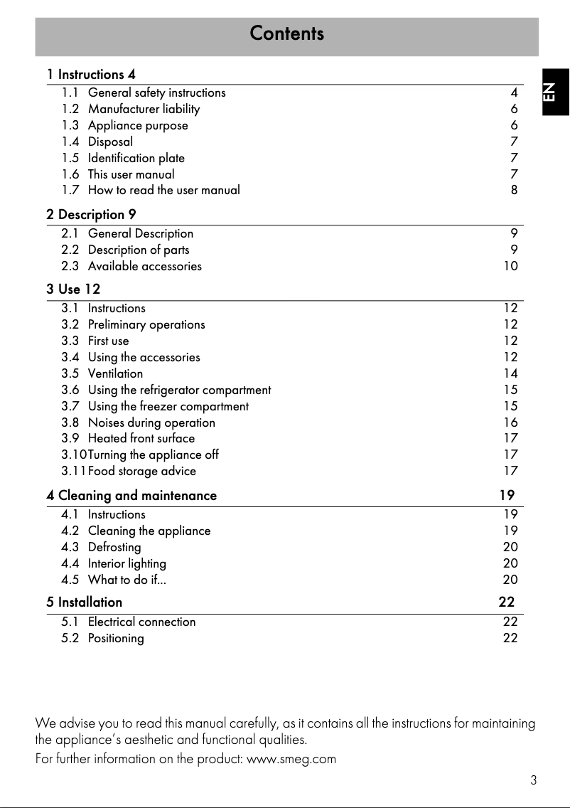 First page image of the manual for FAB28LDUJ3UK