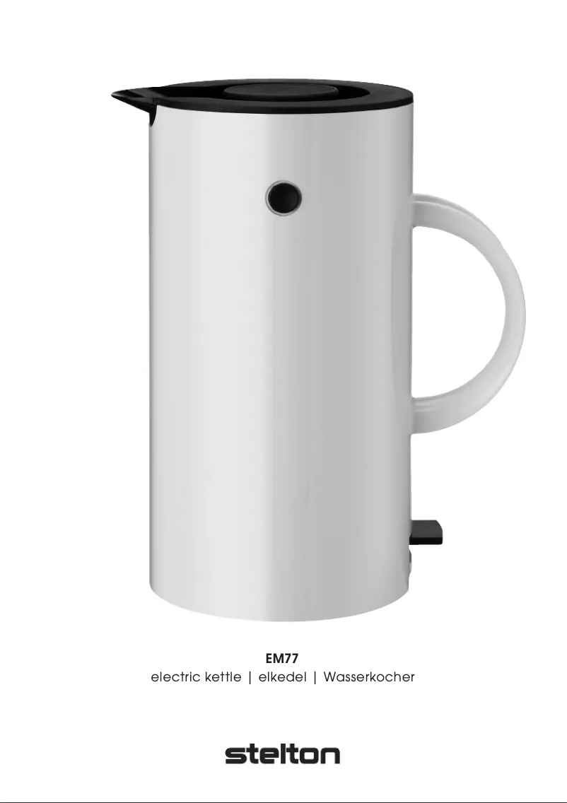 Page 1 of the manual User Manual Stelton EM77