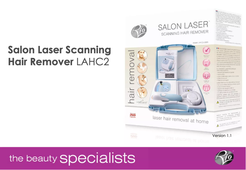 First page image of the manual for LAHC2