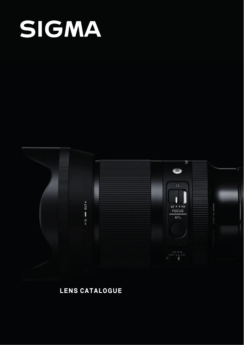 First page image of the manual for 100-400mm F5-6.3 DG DN OS