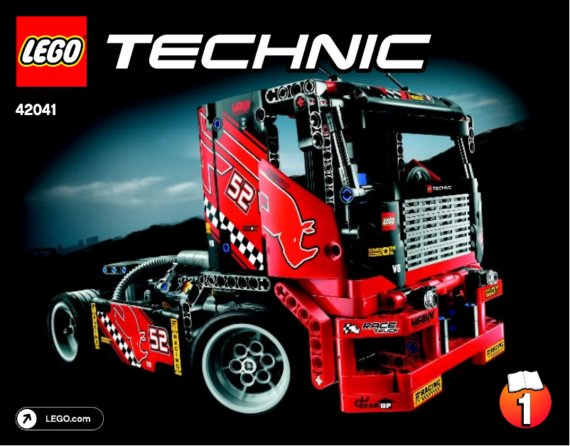 First page image of the manual for Technic 42041