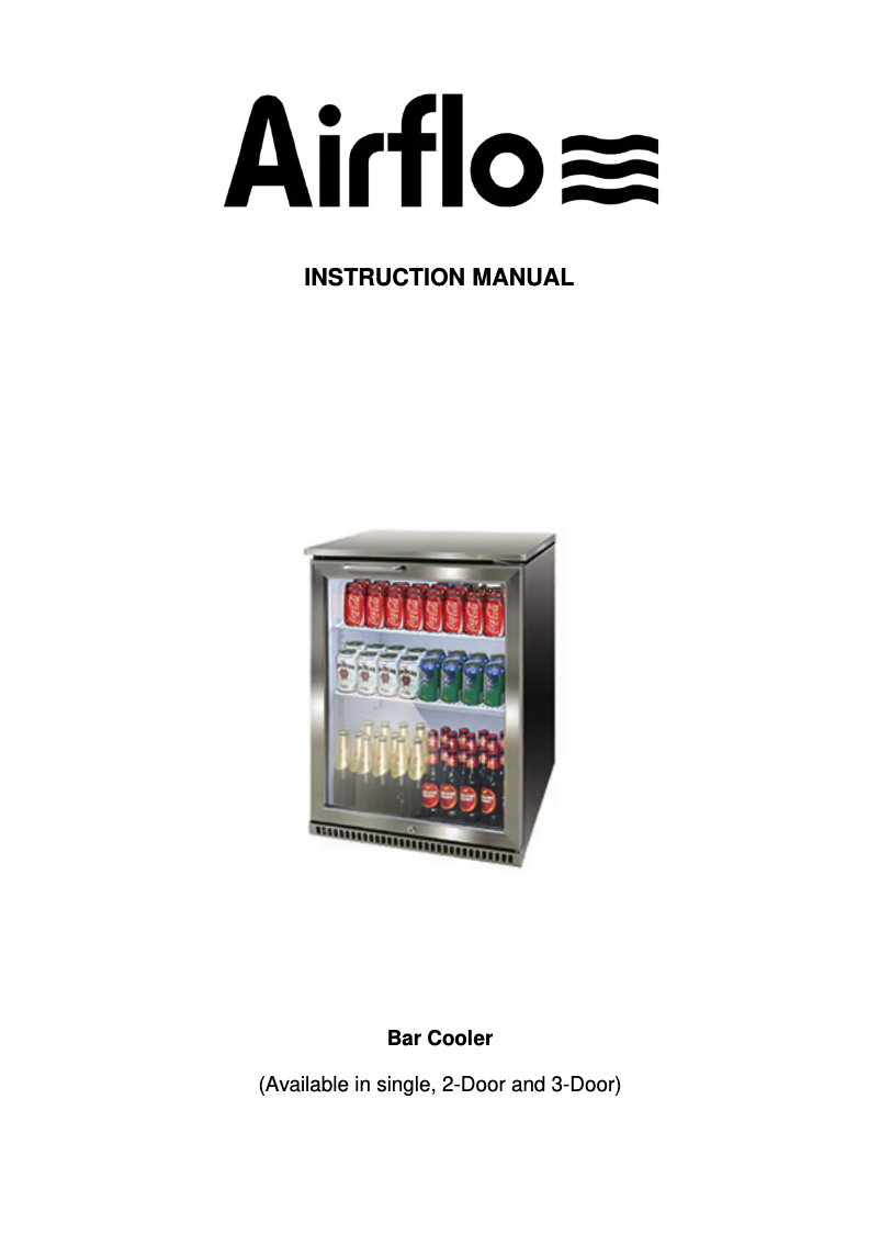 Page 1 of the manual User Manual Airflo AFF001