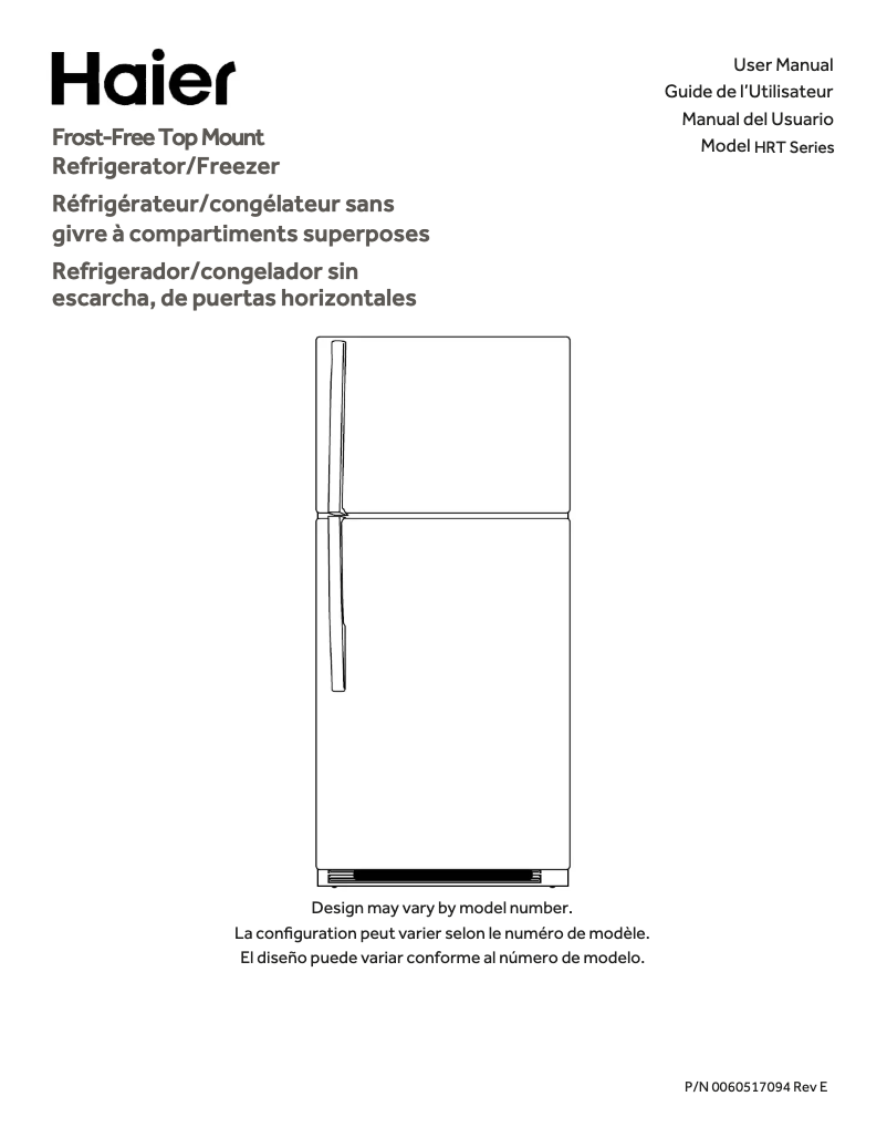 First page image of the manual for HRT18F2APS