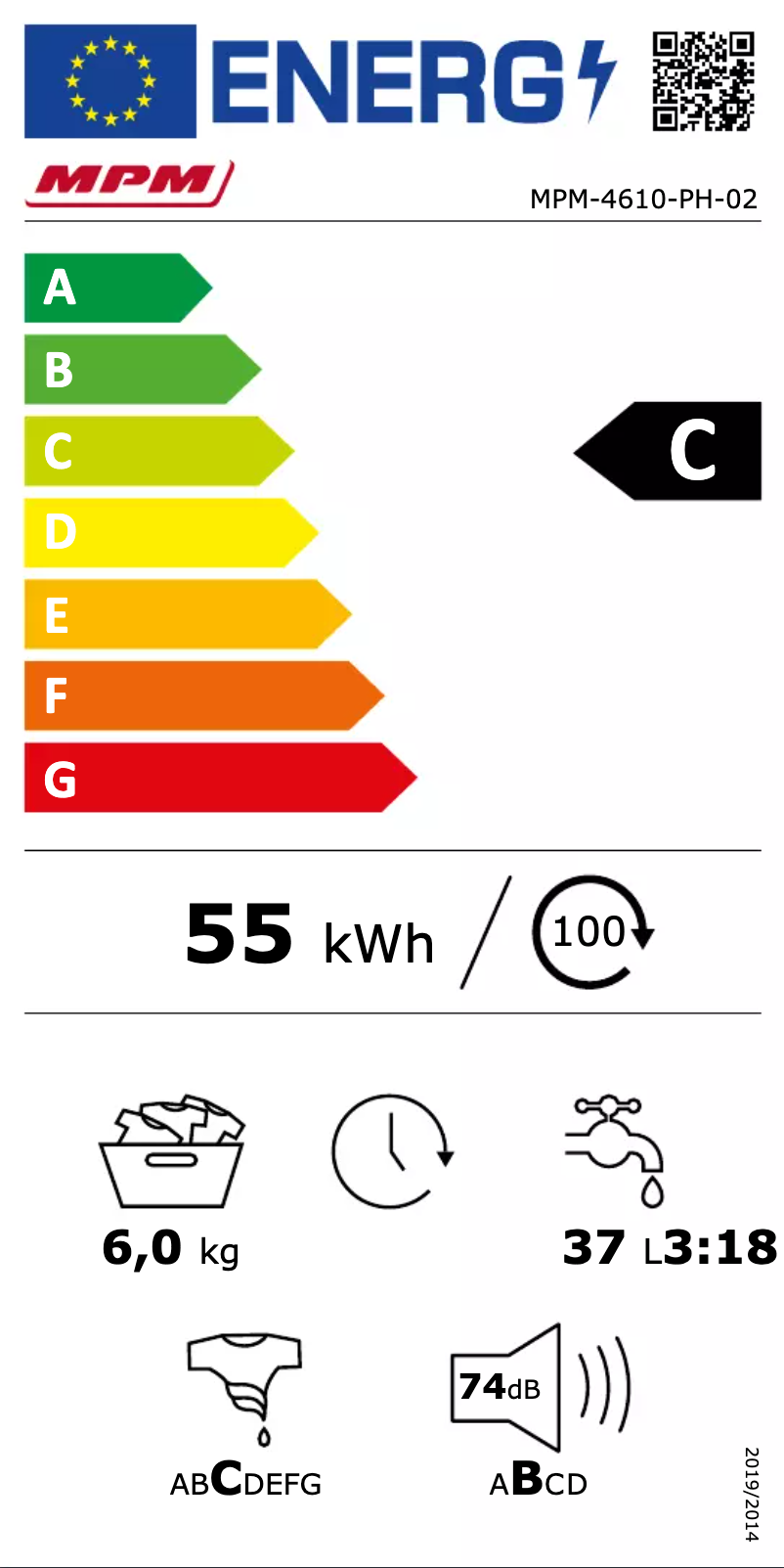 Page 1 of the manual User Manual MPM MPM-4610-PH-02