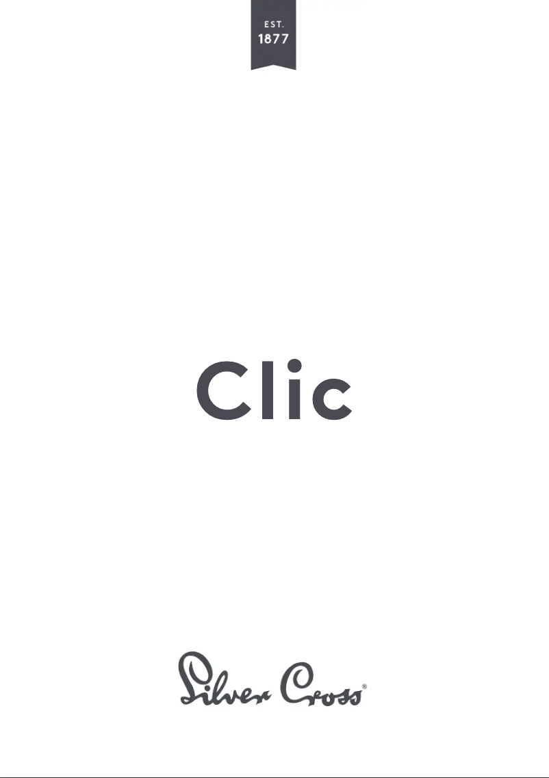 Page 1 of the manual User Manual Silver Cross Clic