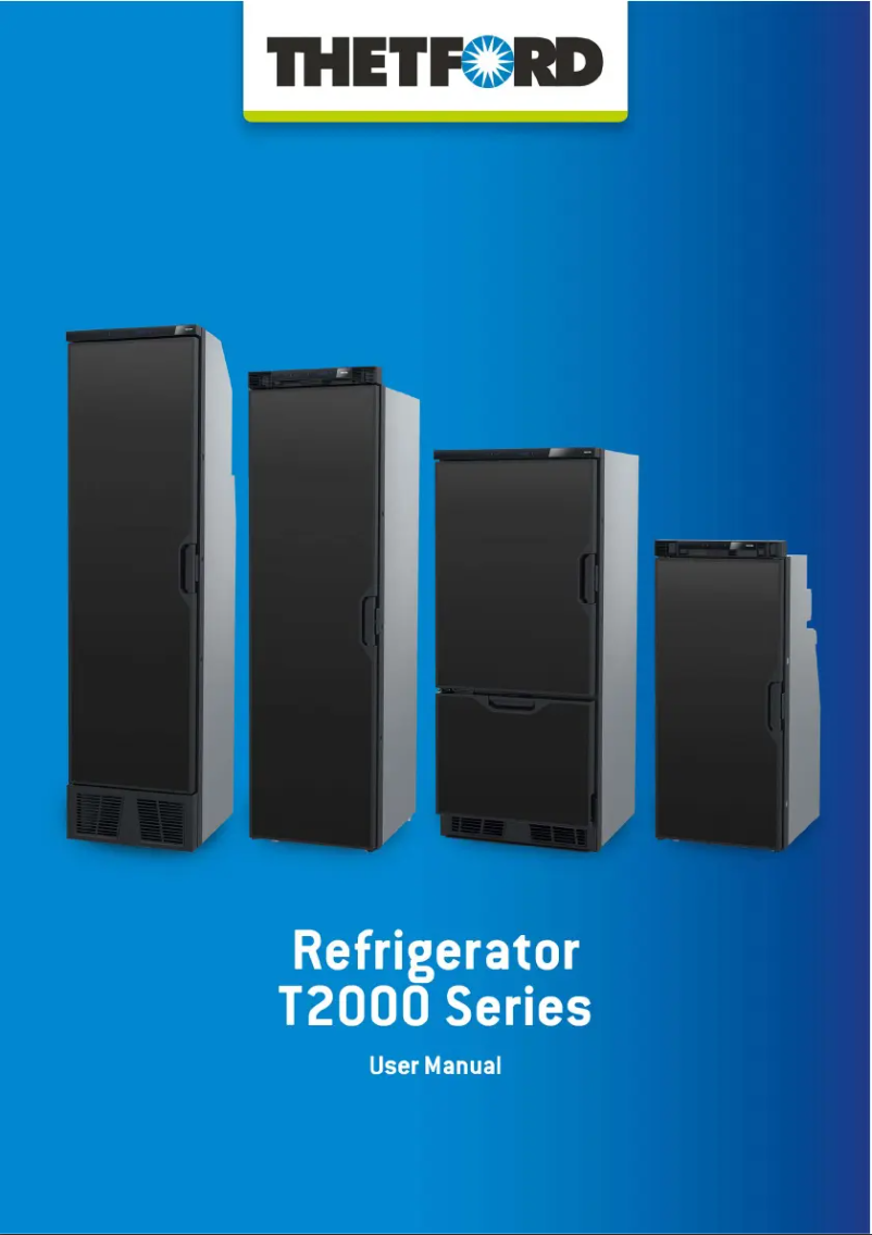 First page image of the manual for T2160