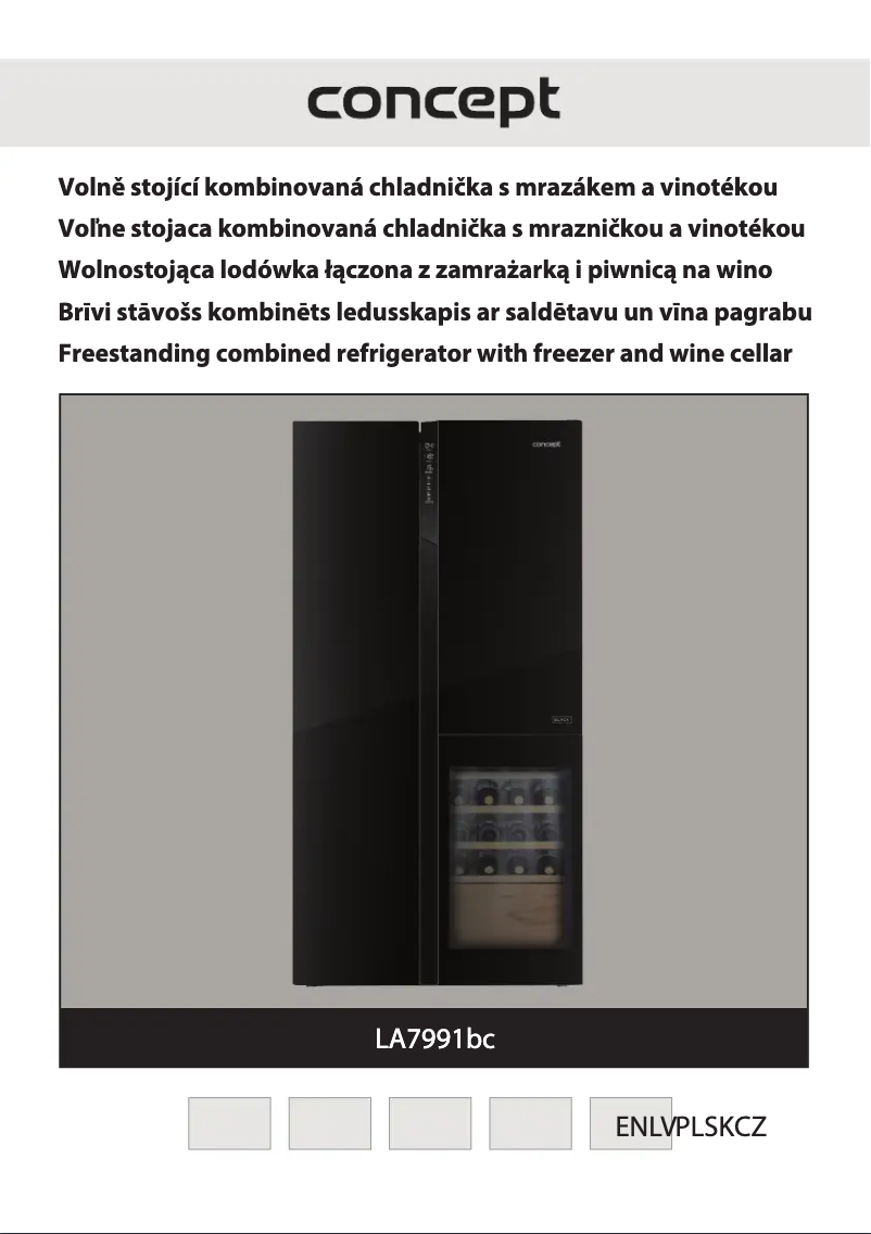 First page image of the manual for LA7991BC