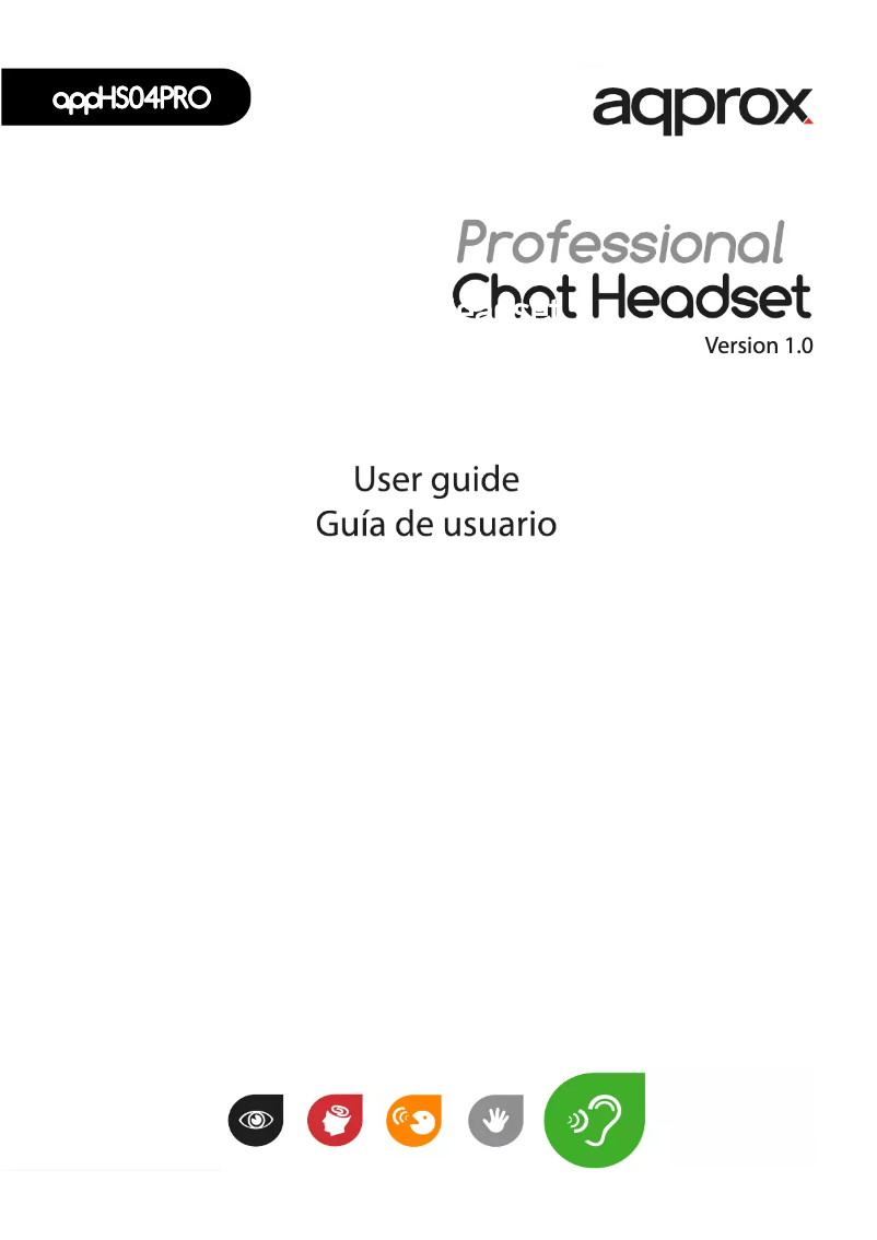 Page 1 of the manual User Manual Approx appHS04PRO