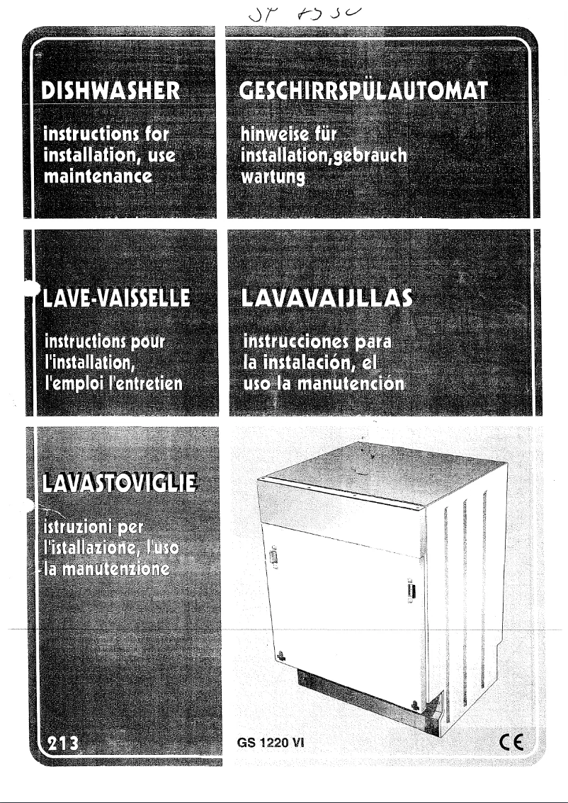 First page image of the manual for SP 7530