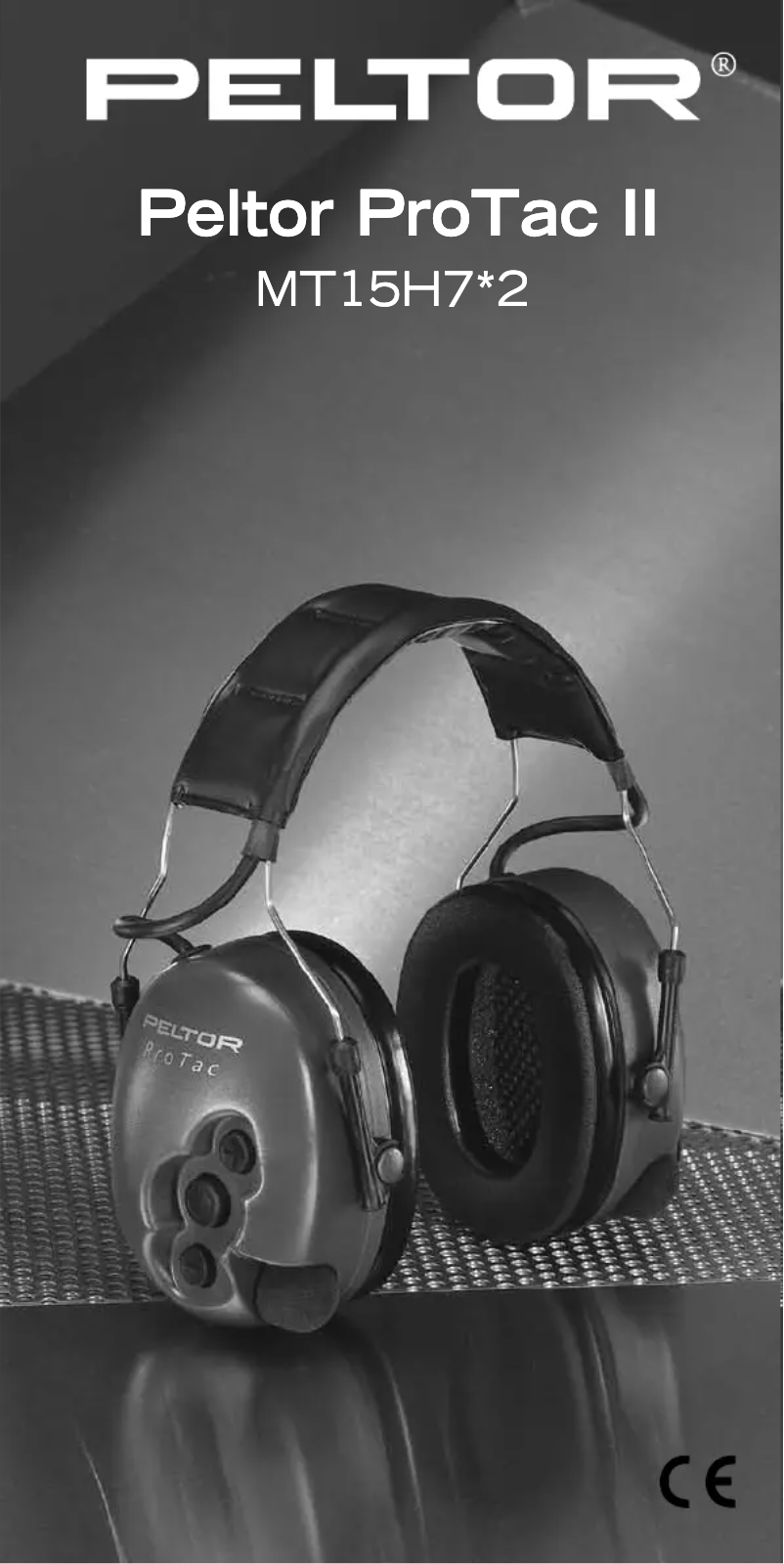 Page 1 of the manual User Manual 3M Peltor ProTac II