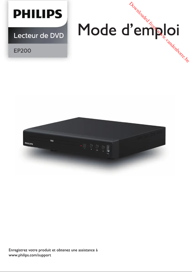 First page image of the manual for EP200