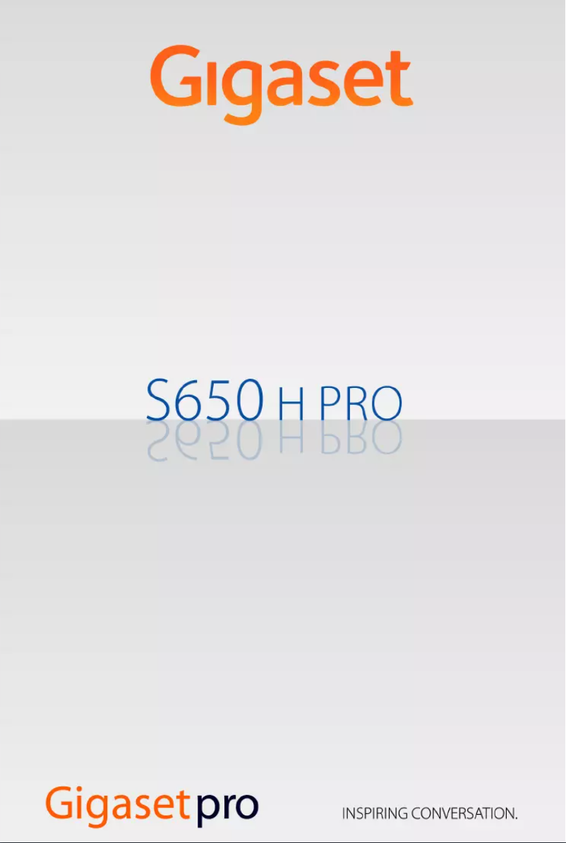 First page image of the manual for S650H PRO
