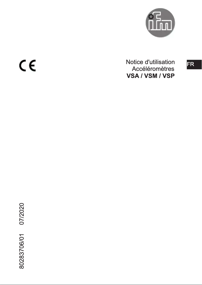 First page image of the manual for VSA205