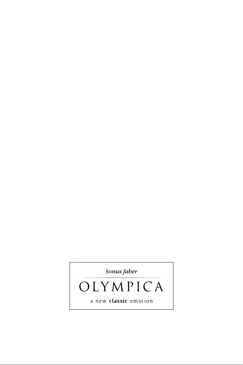 First page image of the manual for Olympica Center