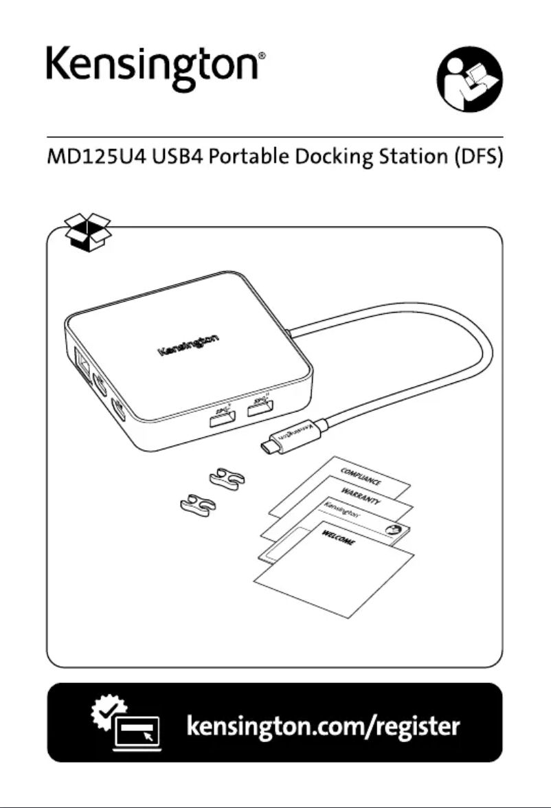 Image de la première page du manuel de l'appareil MD125U4