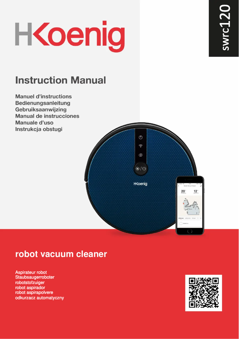 Image de la première page du manuel de l'appareil SWRC120