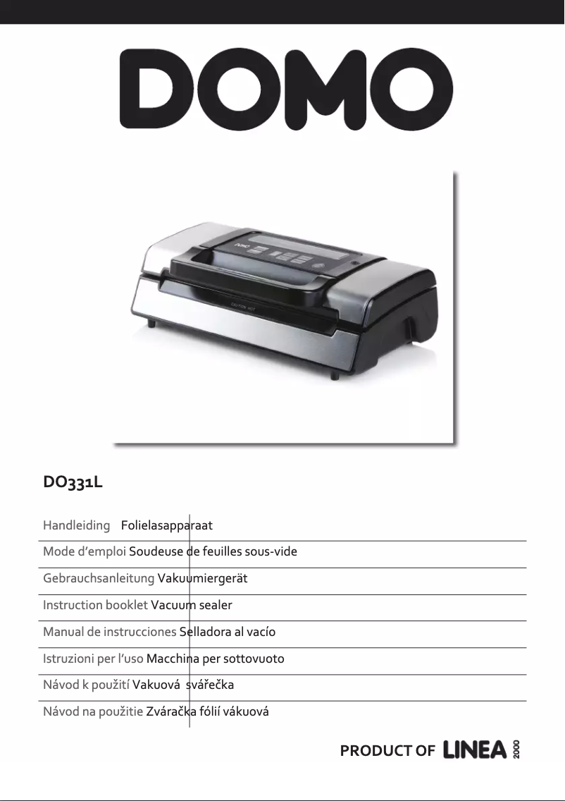 Page 1 of the manual User Manual Domo DO331L