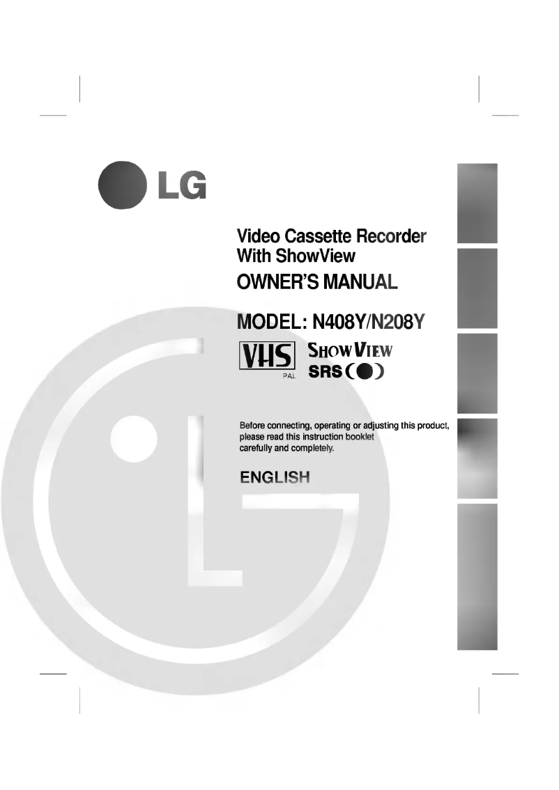 First page image of the manual for N408Y