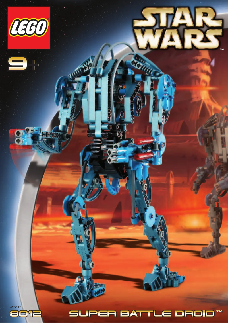 Page 1 of the manual User Manual Lego Super Battle Droid (TM)