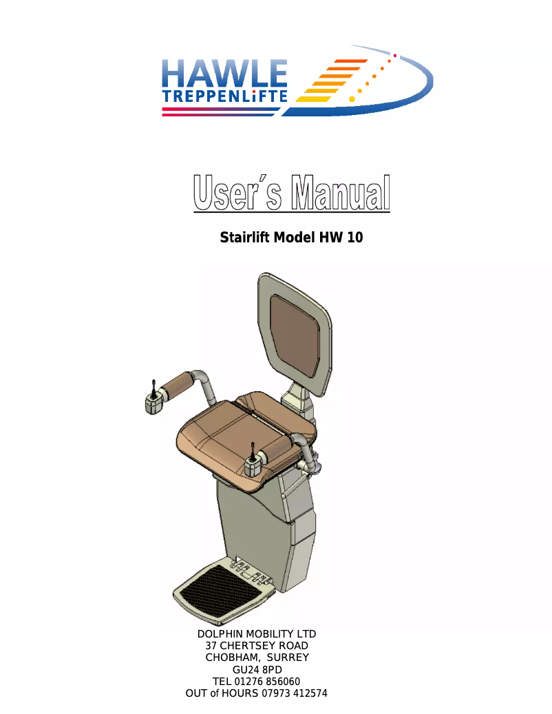 First page image of the manual for HW 10