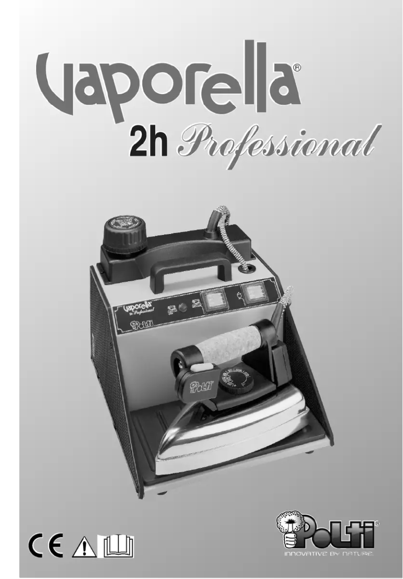 Page 1 of the manual User Manual Polti 2HP