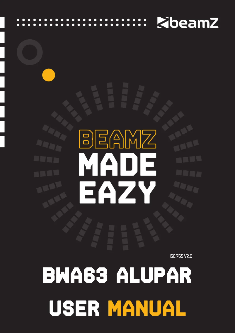 Image de la première page du manuel de l'appareil BWA63