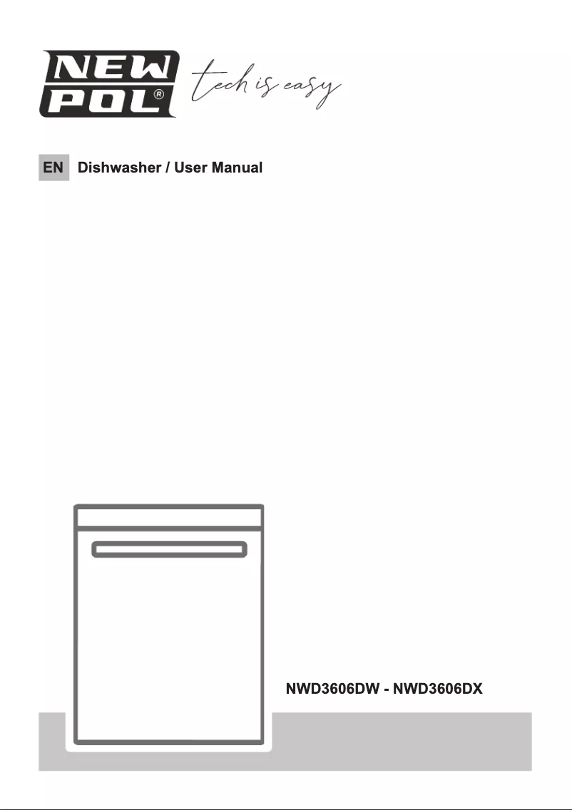 First page image of the manual for NWD3606DX