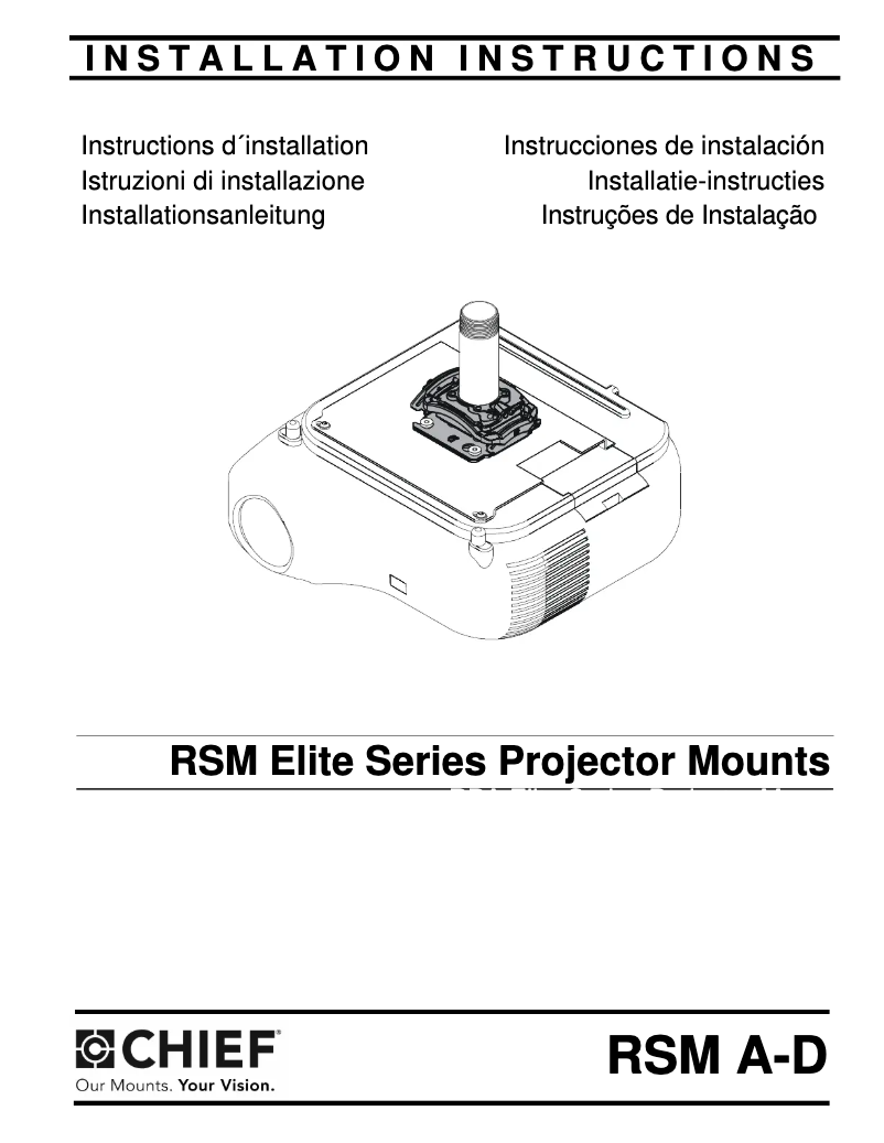 First page image of the manual for RSMAUS