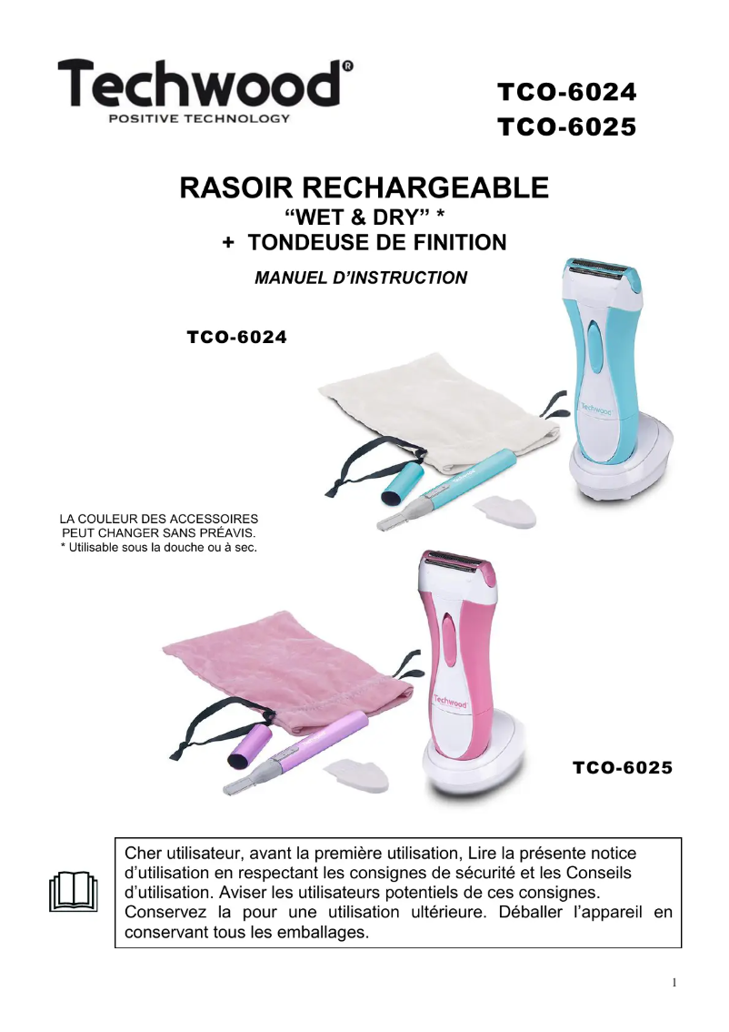 First page image of the manual for TEP-40