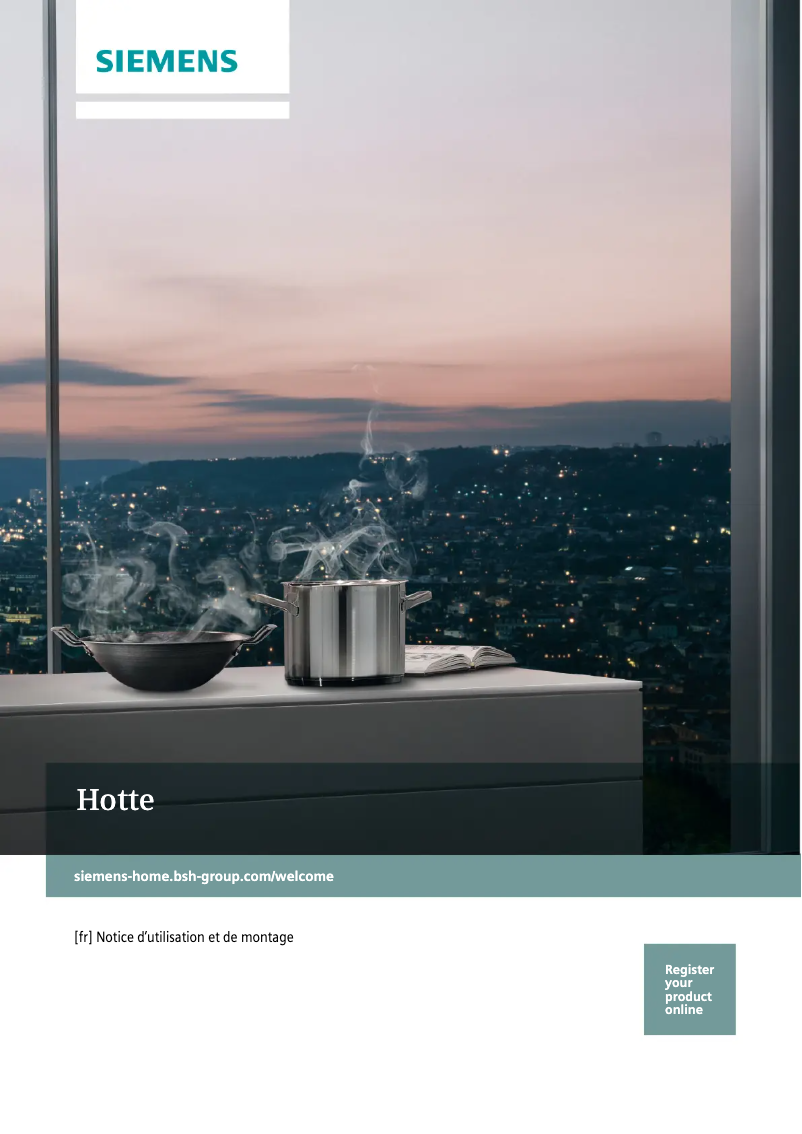 First page image of the manual for LC96QBM50