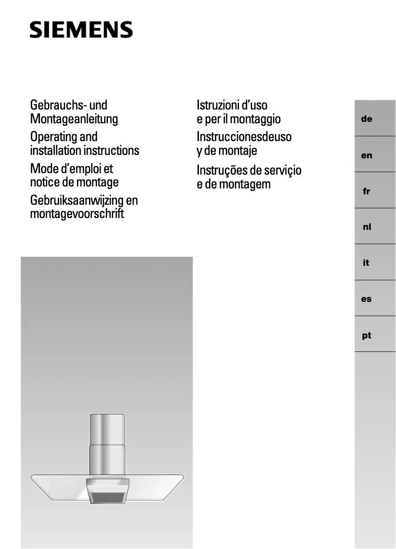 First page image of the manual for LF957GA40