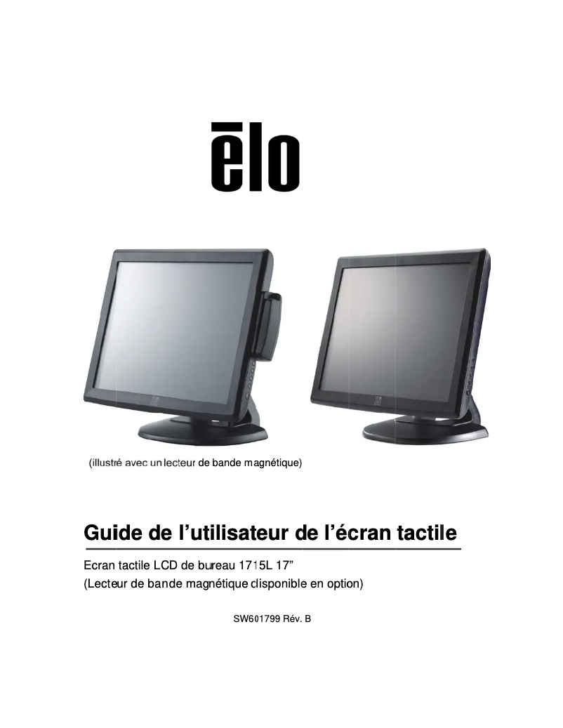 First page image of the manual for 1715L