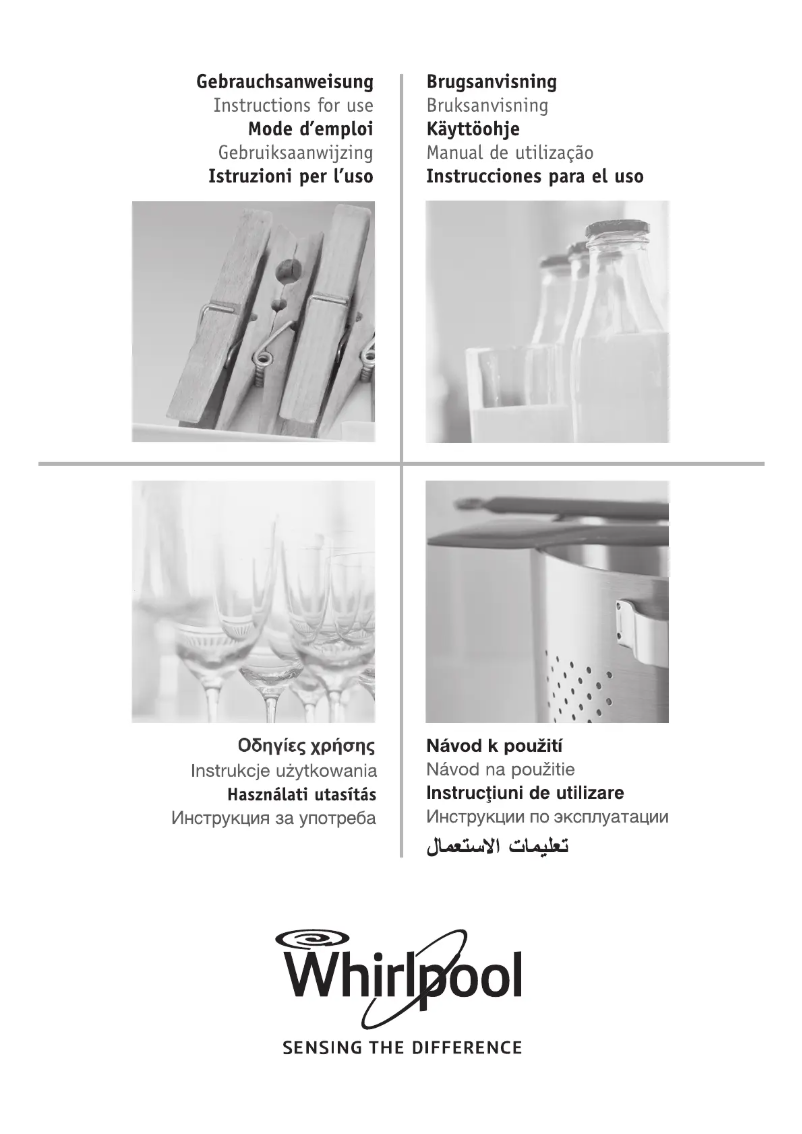 Page 1 of the manual Instructions / Assembly Whirlpool AKG 612 IX