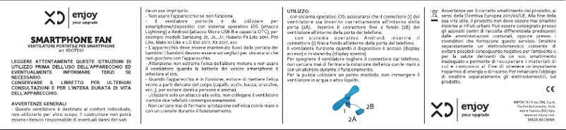 Page 1 of the manual User Manual XD GTD10