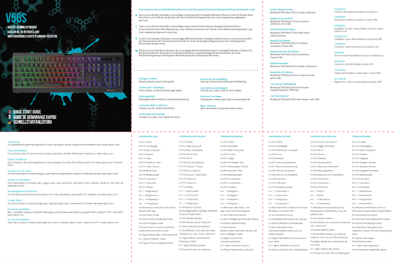 First page image of the manual for V56S