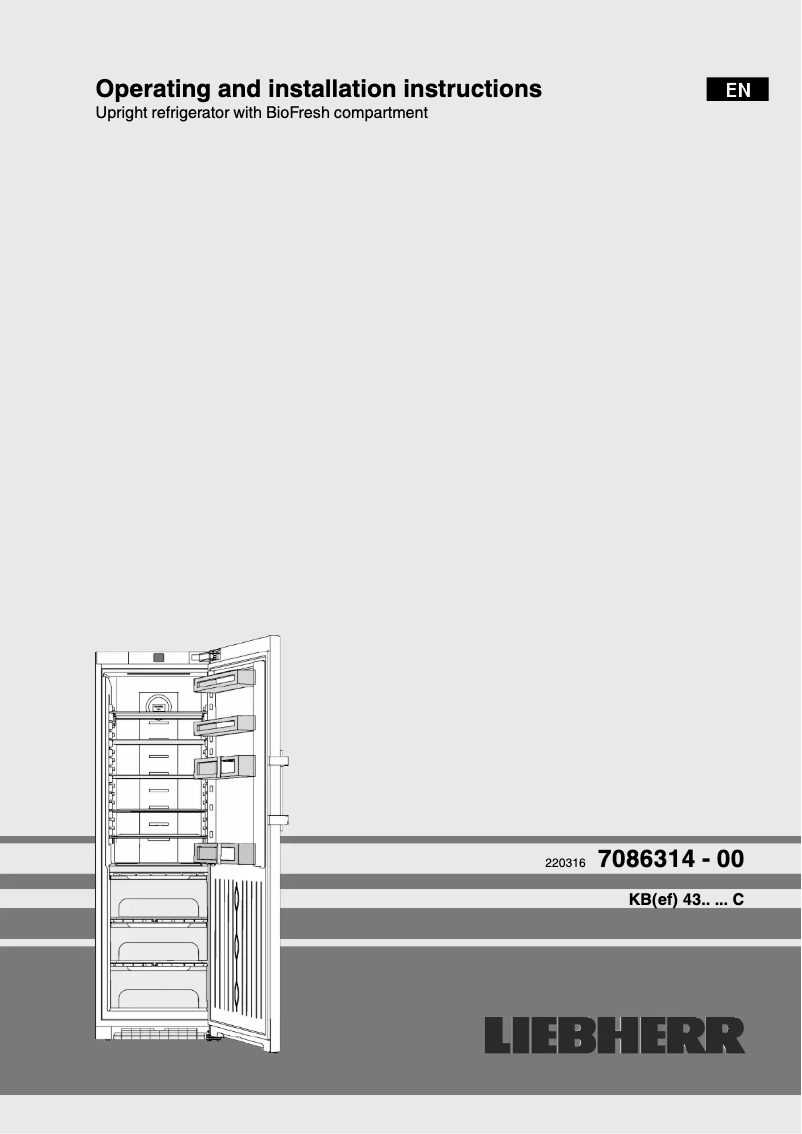 First page image of the manual for KB 4310