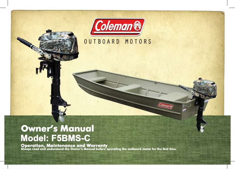 First page image of the manual for F5BMS-C