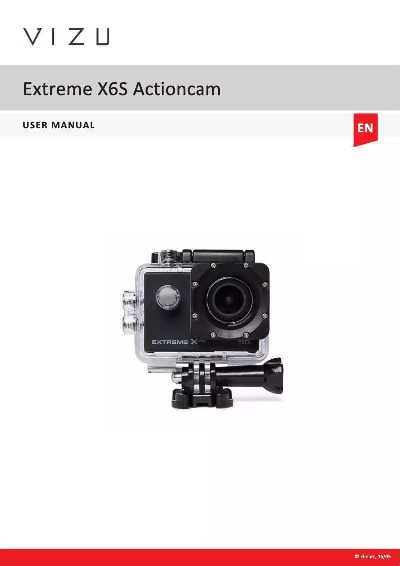 First page image of the manual for Extreme X6S