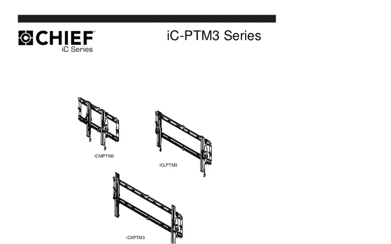 First page image of the manual for iCXPTM3B03