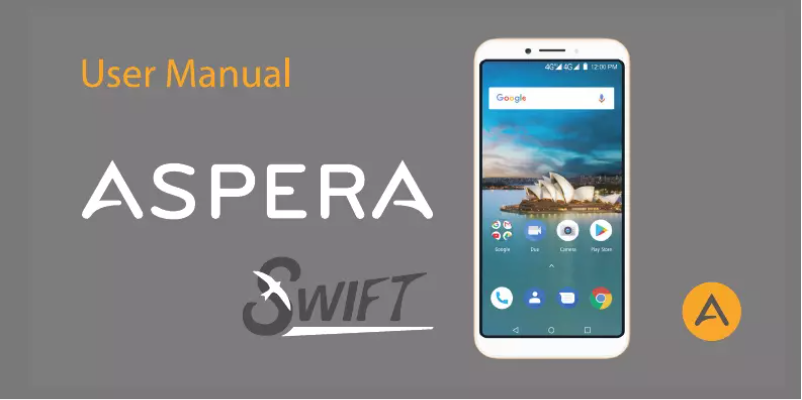 Page 1 of the manual User Manual Aspera Swift