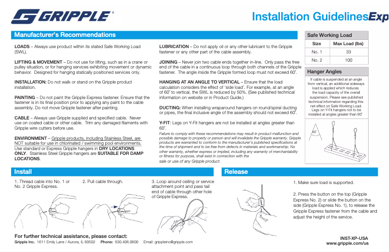Page 1 of the manual User Manual Lowell ESP-CBL
