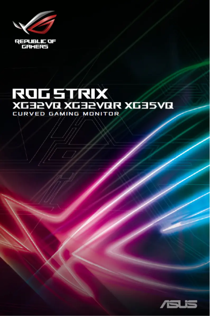 Page 1 of the manual User Manual Asus ROG Strix XG35VQ