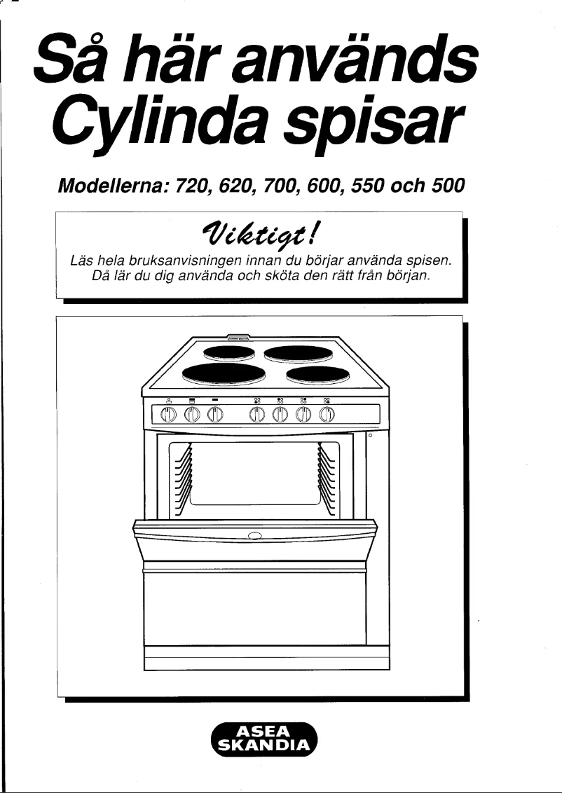 First page image of the manual for 620