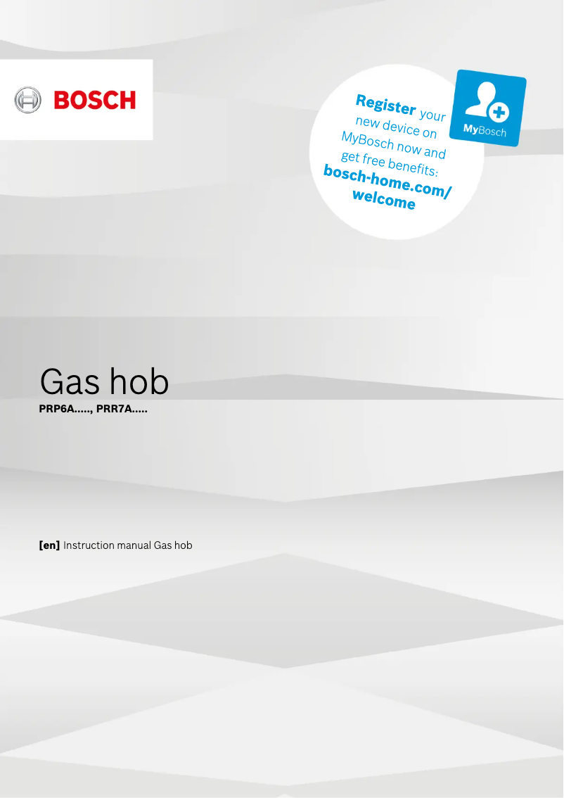 First page image of the manual for PRR7A6D70D