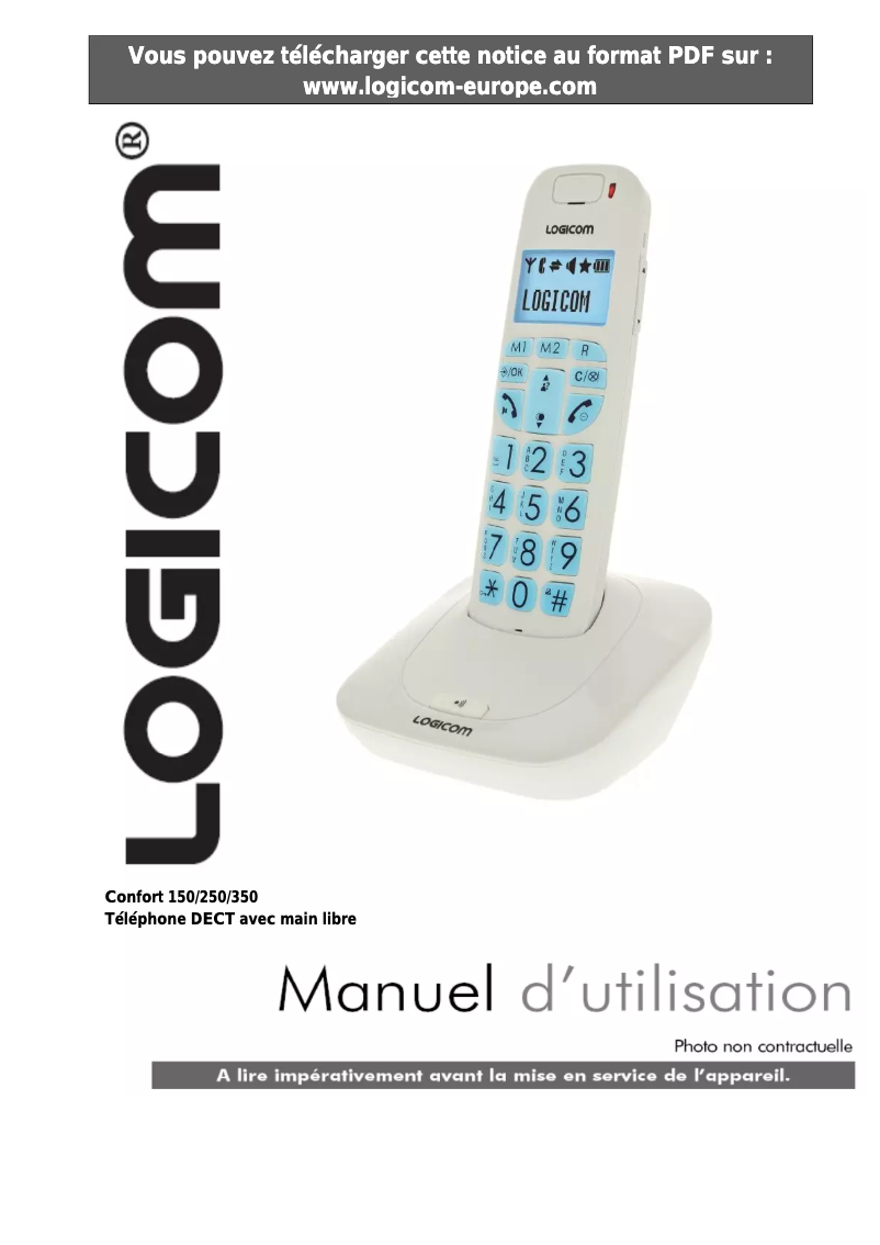 First page image of the manual for Confort 350