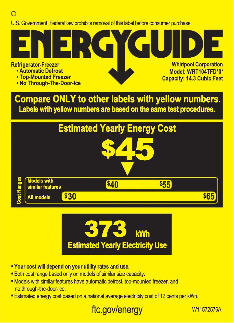 First page image of the manual for WRT104TFDB