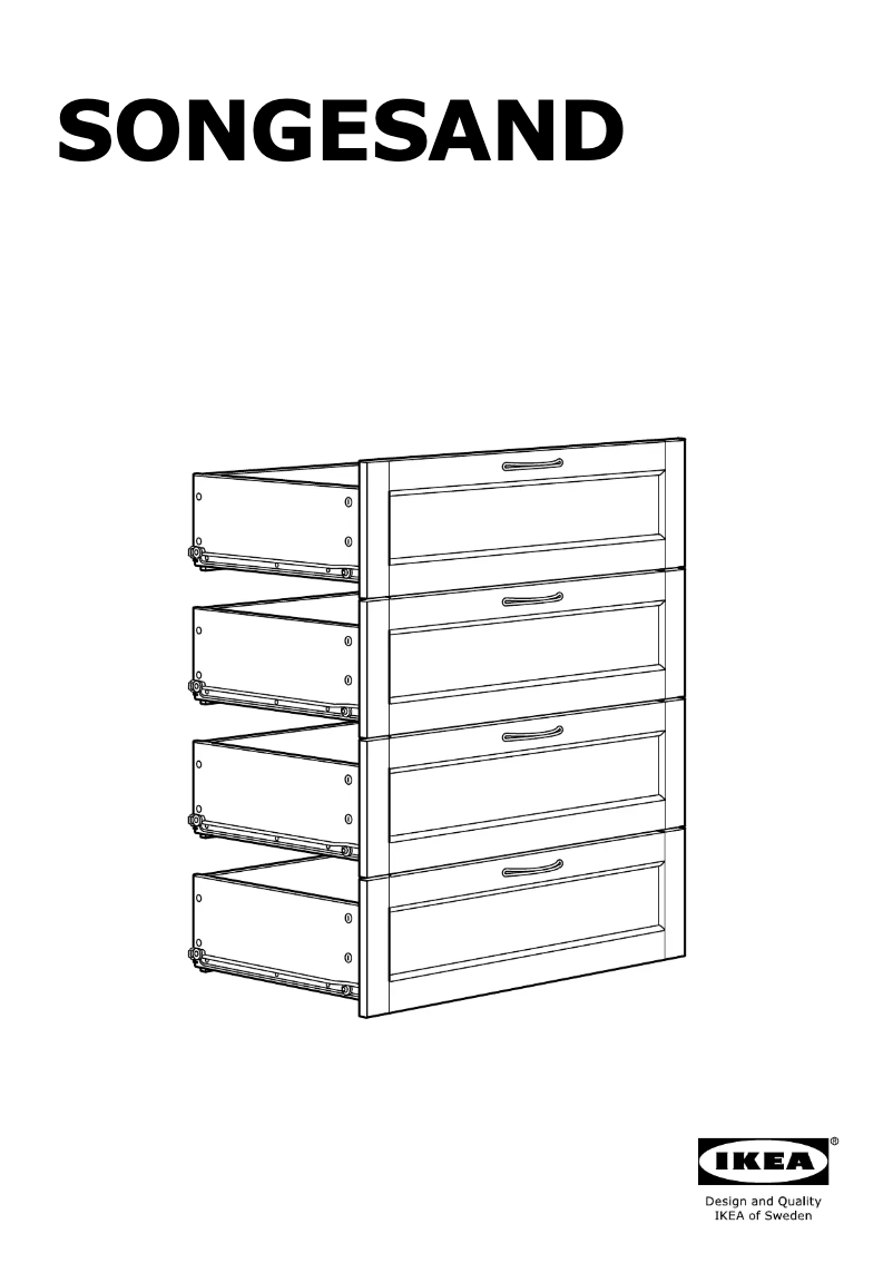 First page image of the manual for SONGESAND 405.461.50